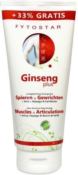 Fytostar Fytostar Ginseng plus spiercreme +33% (200 ml)