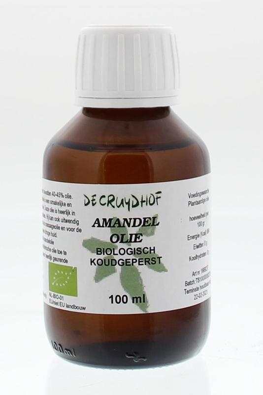 Cruydhof Cruydhof Amandelolie koudgeperst bio (100 ml)