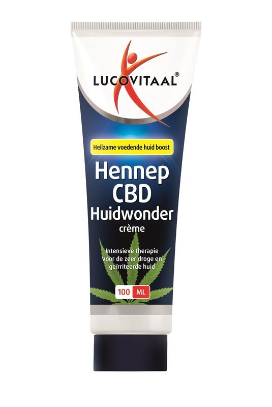 Lucovitaal Lucovitaal Hennep CBD huidwondercreme (100 ml)