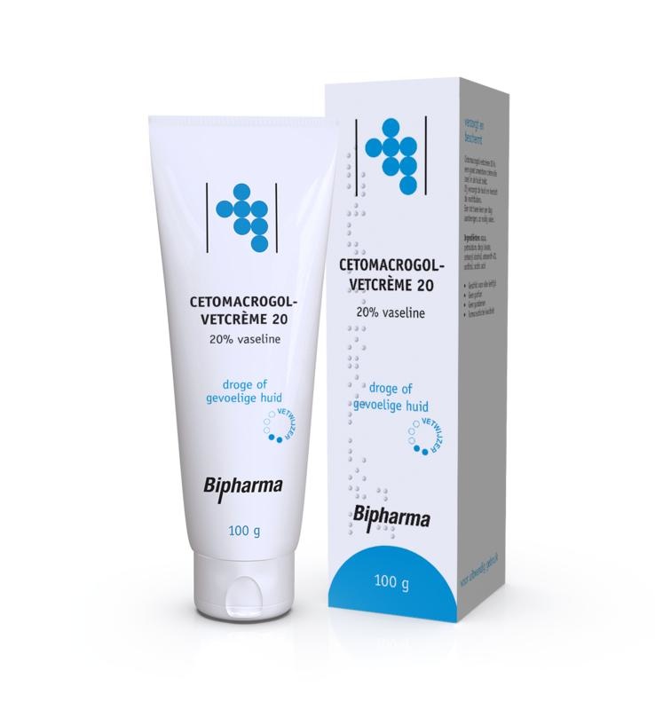 Bipharma Bipharma Cetomacrogol vetcreme 20 (100 gr)