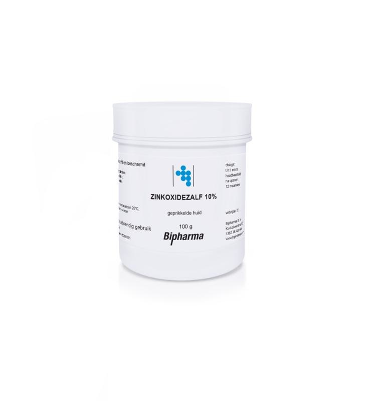 Bipharma Zinkoxidezalf 10% (100 gram)