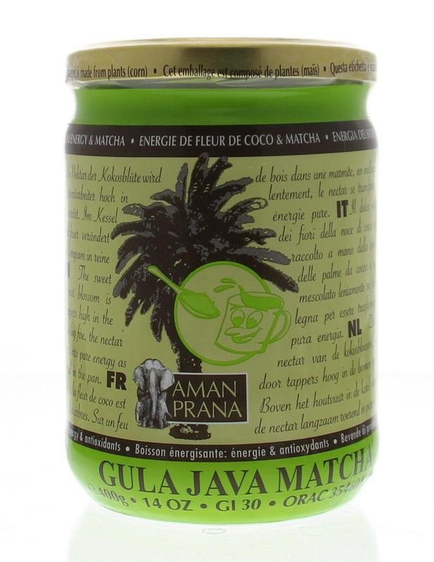 Amanprana Amanprana Gula java matcha bio (400 gr)