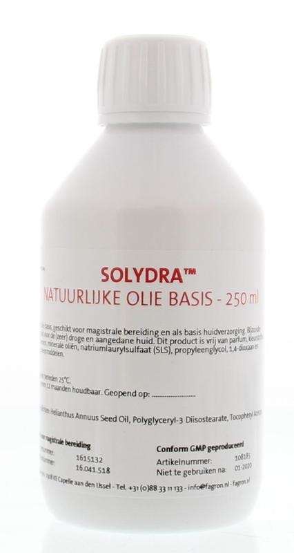 Fagron Fagron Solydra natuurlijke olie (250 ml)