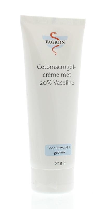 Fagron Fagron Cetomacrogol creme 20% vaseline (100 gr)