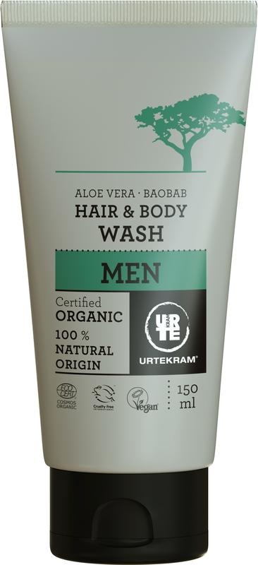 Urtekram Urtekram Men haar en body wash (150 ml)