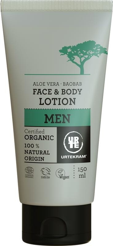 Urtekram Urtekram Men gezicht en bodylotion (150 ml)