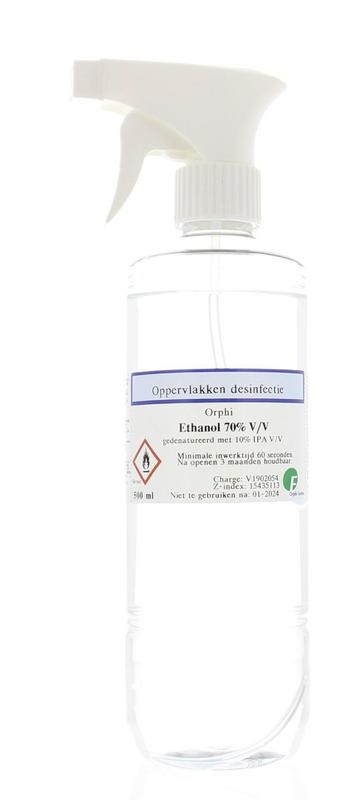 Orphi Orphi Alcohol ethanol 70% spray (500 ml)