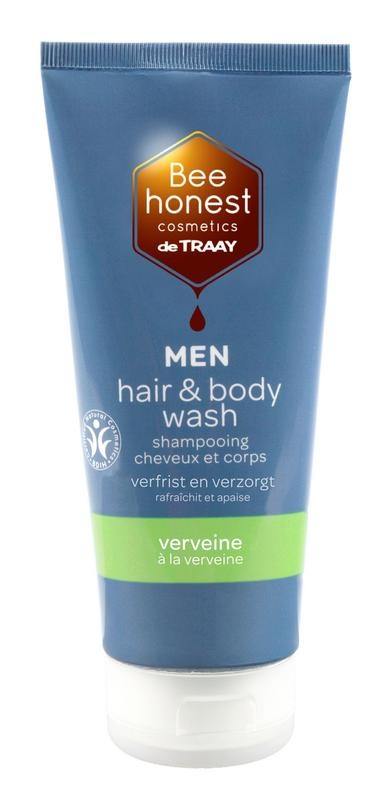 Traay Bee Honest Traay Bee Honest Hair & body wash men verveine (200 ml)