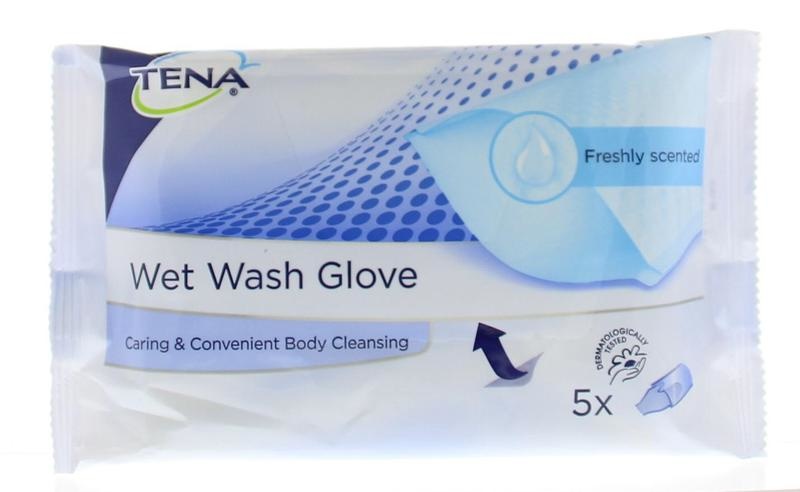 Tena Tena Wet wash glove freshly (5 st)