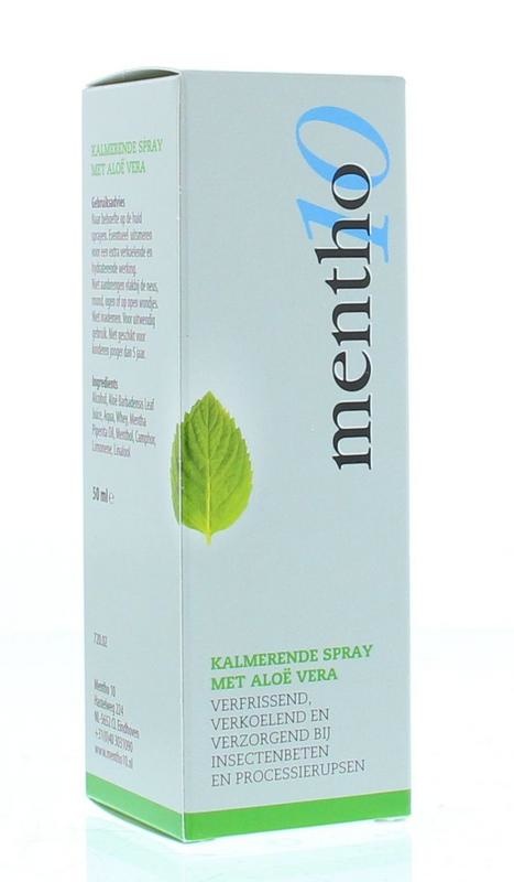 Mentho 10 Mentho 10 Kalmerende spray aloe vera (50 ml)