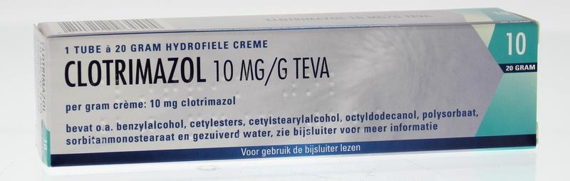 Teva Teva Clotrimazol 10 mg/g creme (20 gr)