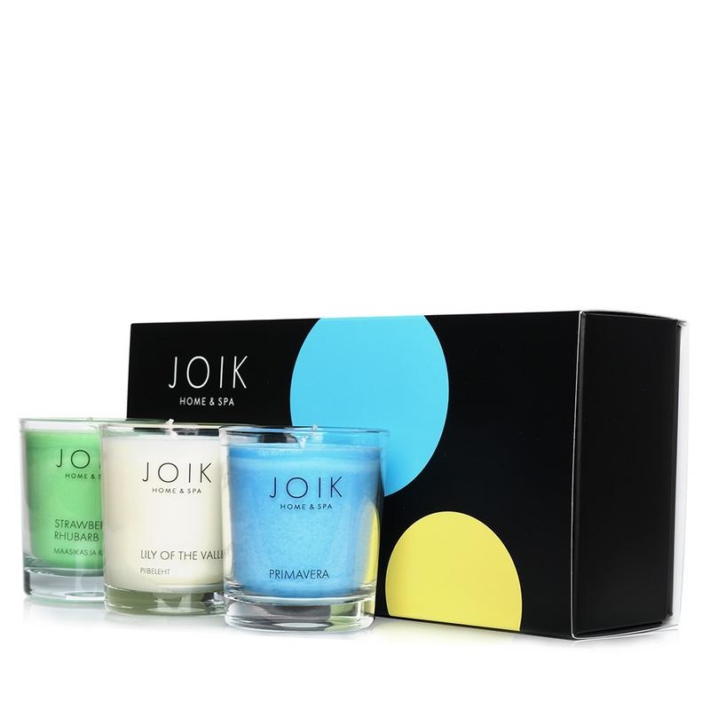 Joik Joik Spring scents candle giftset vegan 3 x 80 gr (1 Set)