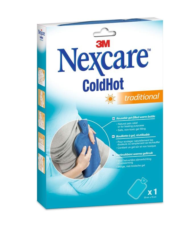 Nexcare Nexcare Cold hot kruik traditioneel fluweel gevuld met gel (1 st)