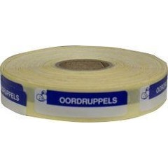 Blockland Strooketiket oordruppels+oor 44 x 11mm (750 st)