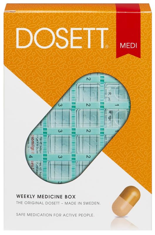 Imgroma Imgroma Dosett doseerbox medicator (1 st)