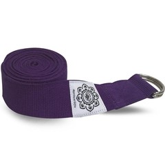 Green Tree Yoga riem paars 250cm (1 st)