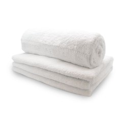 Handdoek natural white biokatoen 50 x 100 (1 Stuks)