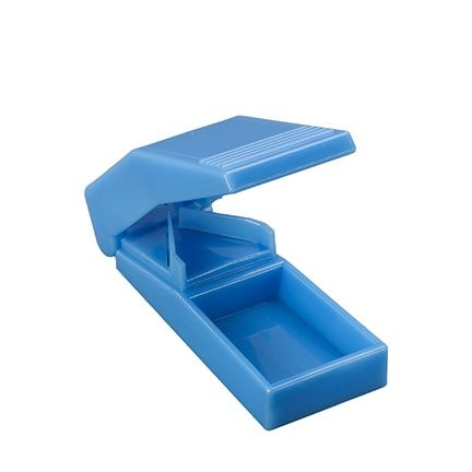 Spruyt Hillen Tabletsplitter blauw (1 stuks)