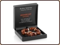 Ruben Robijn Ruben Robijn Ruby mania armband 14 jaspis nugget (1 st)