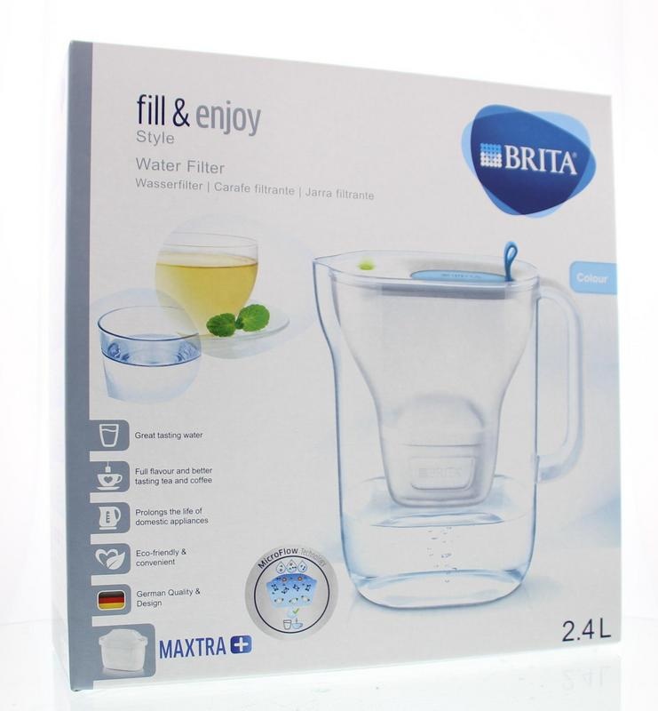 Brita Brita Waterfilterkan Style cool blue (1 st)