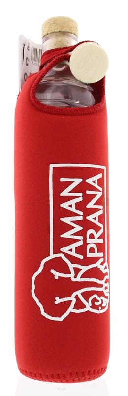 Amanprana Amanprana Eco respect drinkfles rood (1 st)