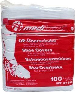 Mediware Mediware Schoenovertrek CPE blauw (100 st)