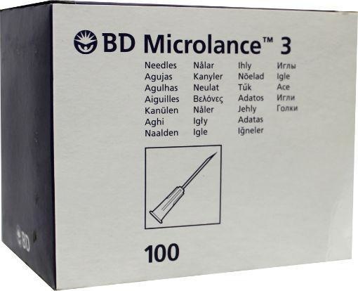 Becton Becton Injectienaald B/D microlance 0.45 x 13mm (100 st)