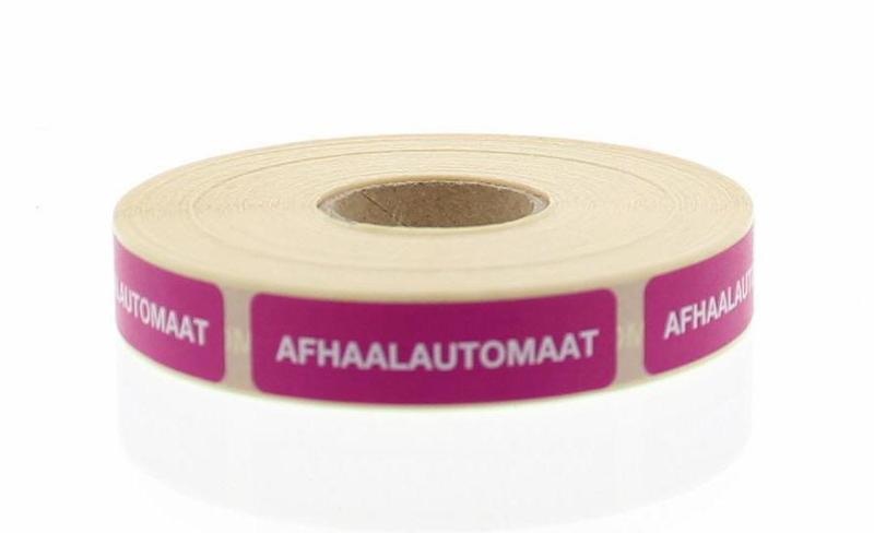 Brocacef Brocacef Strooketiket afhaalautomaat 12 x 44mm (750 st)