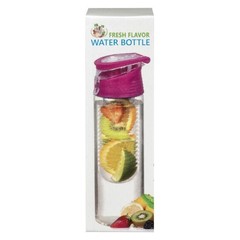 Fresh Flavor Water bottle roze (700 ml)