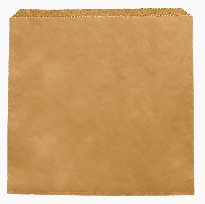 Vegware Kraft papieren tas 30.48 cm x 30.48 cm (500 stuks)
