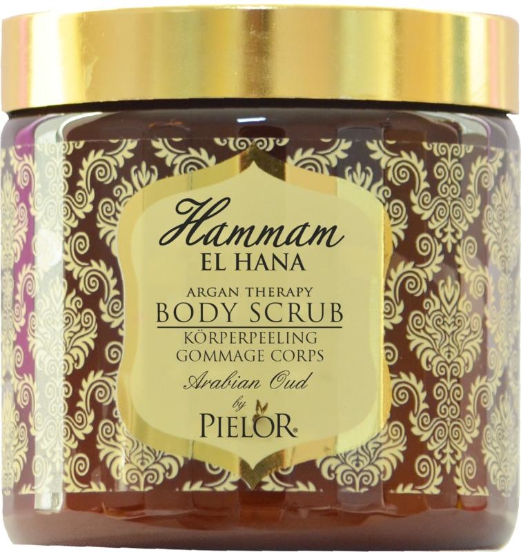 Hammam El Hana Argan therapy Arabian oud body scrub (500 ml)