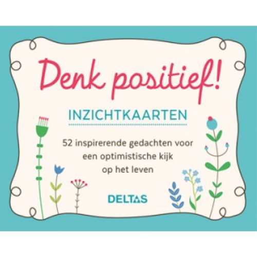 Deltas Deltas Denk positief inzichtkaarten (1 Set)