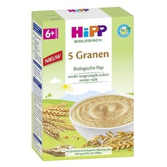 Hipp 5 Granen pap bio (200 gr)