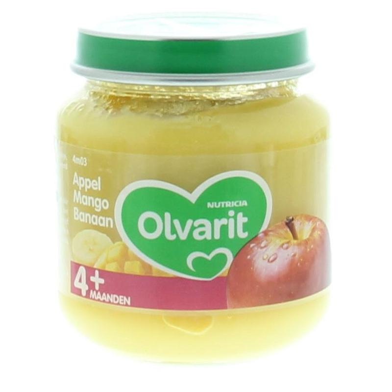 Olvarit Olvarit Appel mango banaan 4M03 (125 gr)