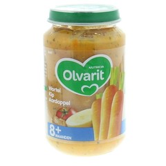 Olvarit Wortel kip aardappel 8M01 (200 gr)