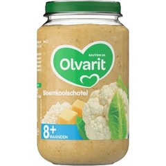 Olvarit Bloemkoolschotel 8M12 (200 gr)