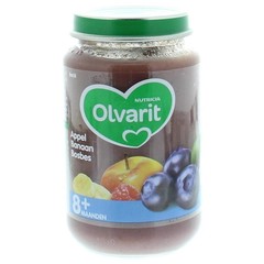 Olvarit Appel banaan bosbes 8M58 (200 gr)