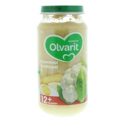 Olvarit Bloemkool aardappel ei 12M04 (250 gr)