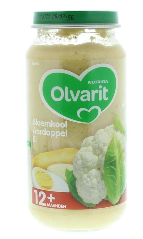 Olvarit Olvarit Bloemkool aardappel ei 12M04 (250 gr)