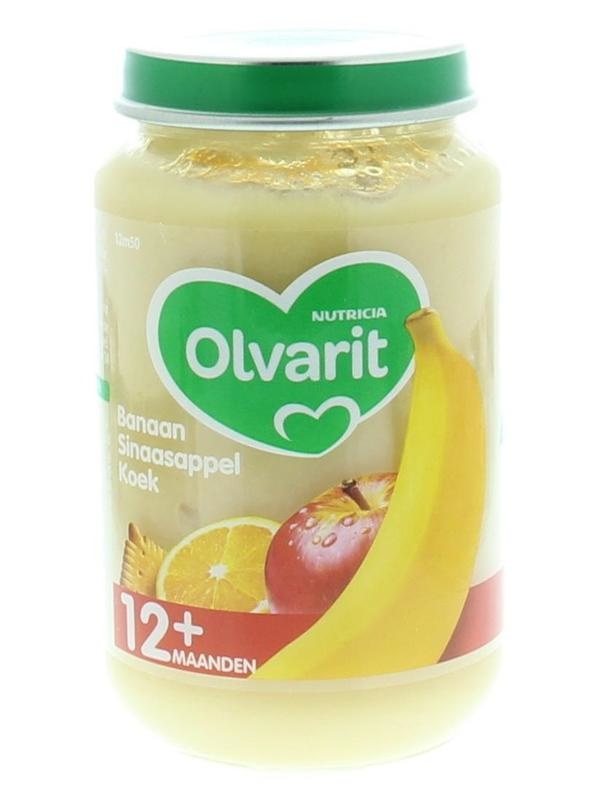 Olvarit Olvarit Banaan sinaas koek 12M50 (200 gr)