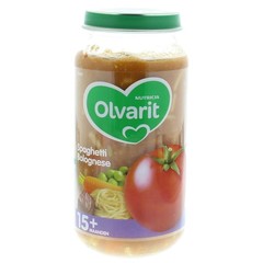 Olvarit Spaghetti bolognese 15M11 (250 gr)