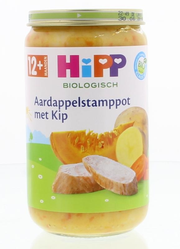 Hipp Hipp Aardappelstamppot met kip bio (250 gr)