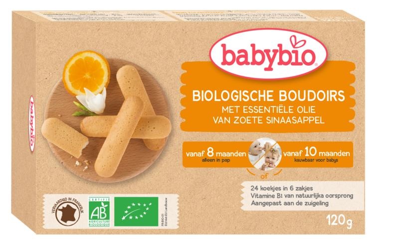 Babybio Babykoekjes Boudoir vanaf 10 maanden (120 gram)