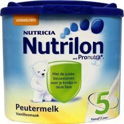 Nutrilon Nutrilon 5 Peuter groeimelk vanille (400 gr)