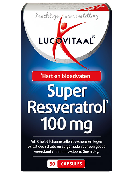Lucovitaal Lucovitaal Super resveratrol (30 caps)