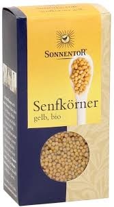 Sonnentor Geel mosterdzaad (120 gram)