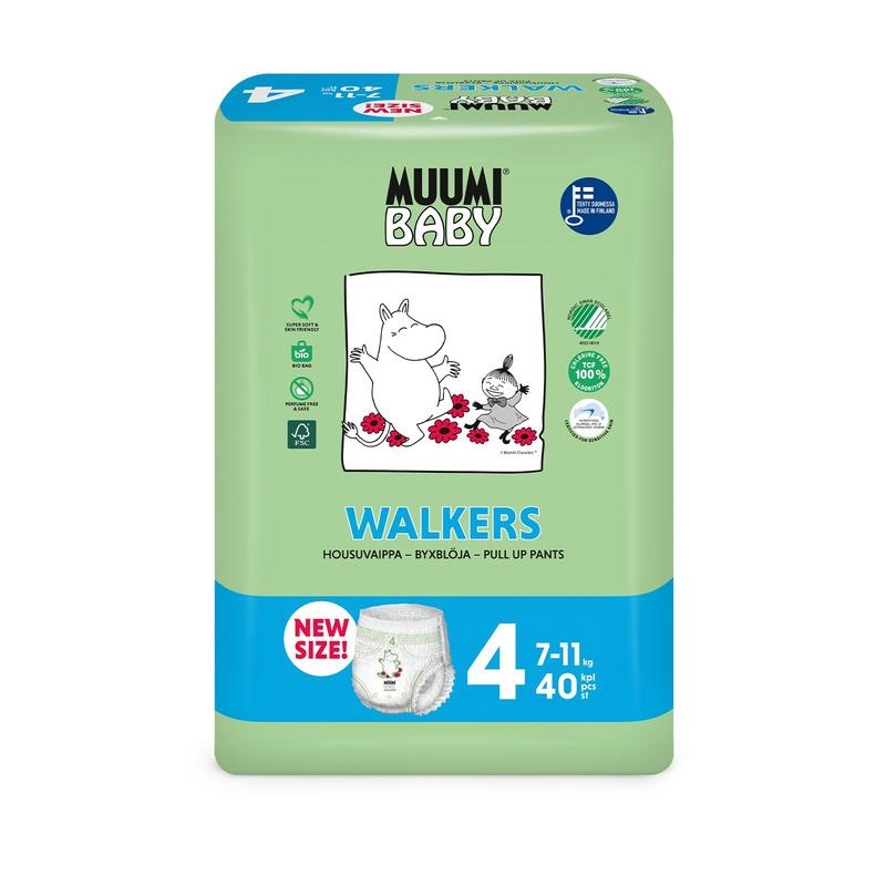 Muumi Baby Muumi Baby Baby luierbroekje 4 7-11kg (40 st)