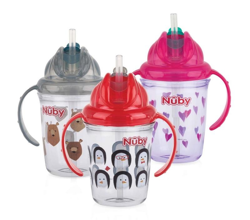 Nuby Nuby Antilekbeker 240ml 12+ maanden (1 st)