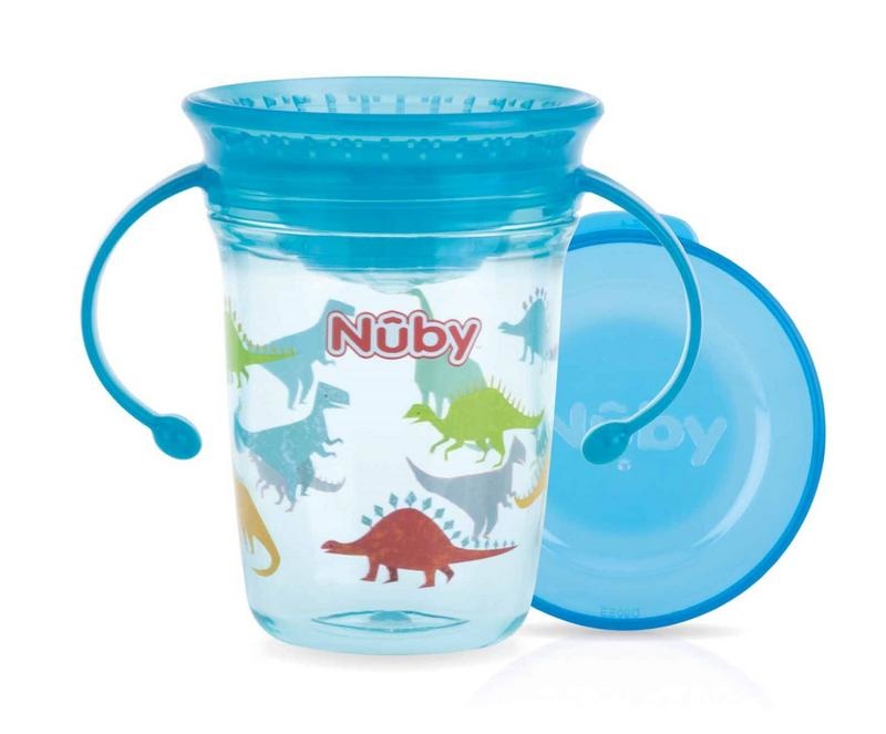 Nuby Nuby Wonder cup 240ml aqua 6+ maanden (1 st)