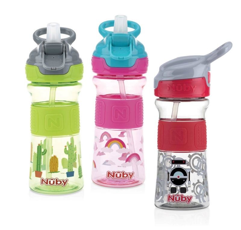 Nuby Nuby Flip it beker zachte tuit 360ml 3+ jaar (1 st)